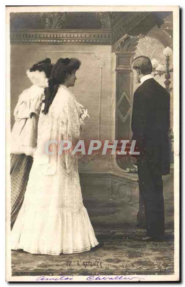CPA Fantaisie Femme 