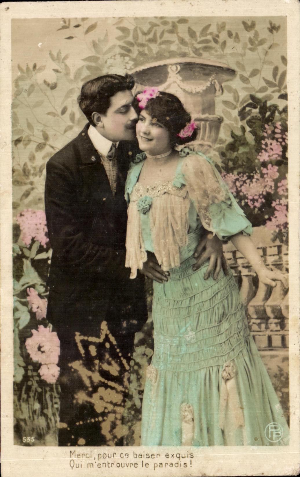 CPA Fantaisie Femme 