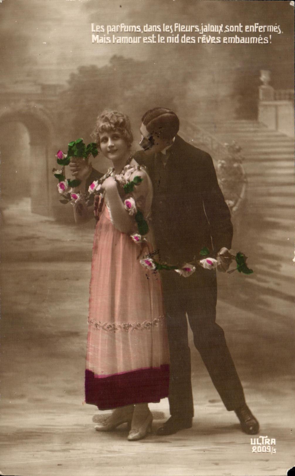 CPA Fantaisie Femme 