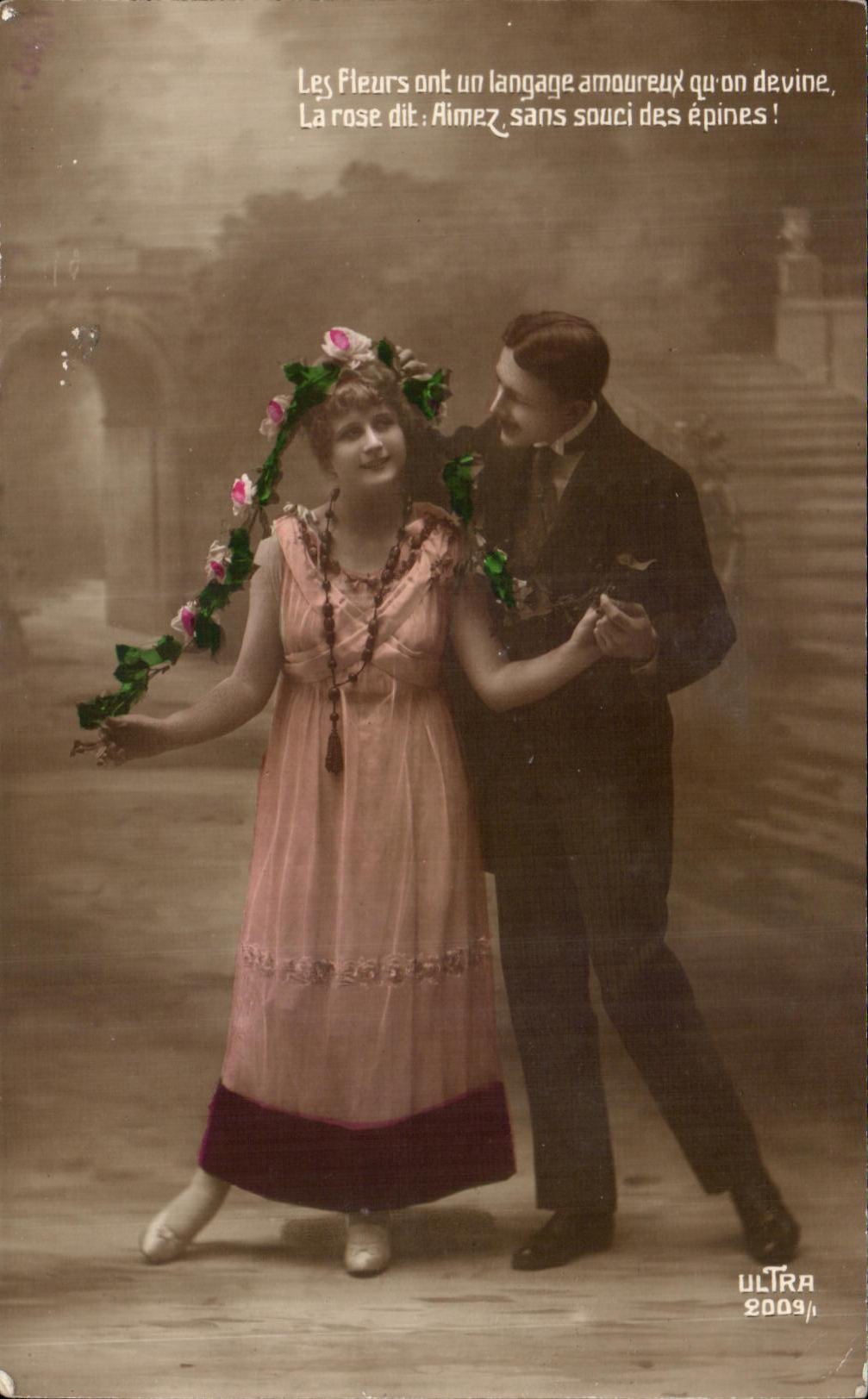CPA Fantaisie Femme 