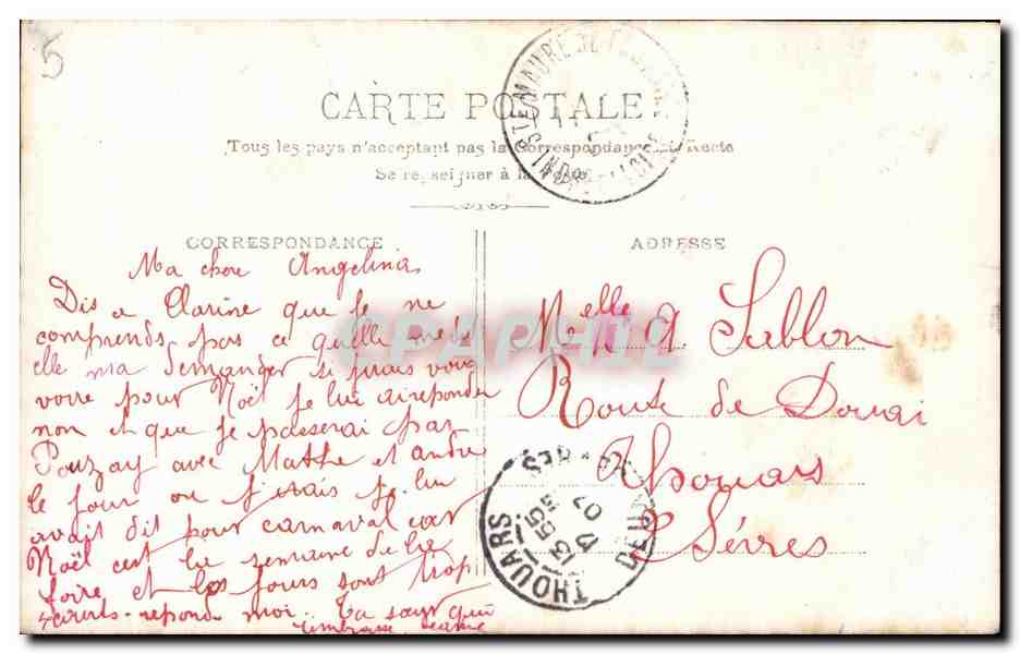 Couple au bord de l'eau — L'esquif est prêt, la vague est molle — M.G. (éditeur) — Verso