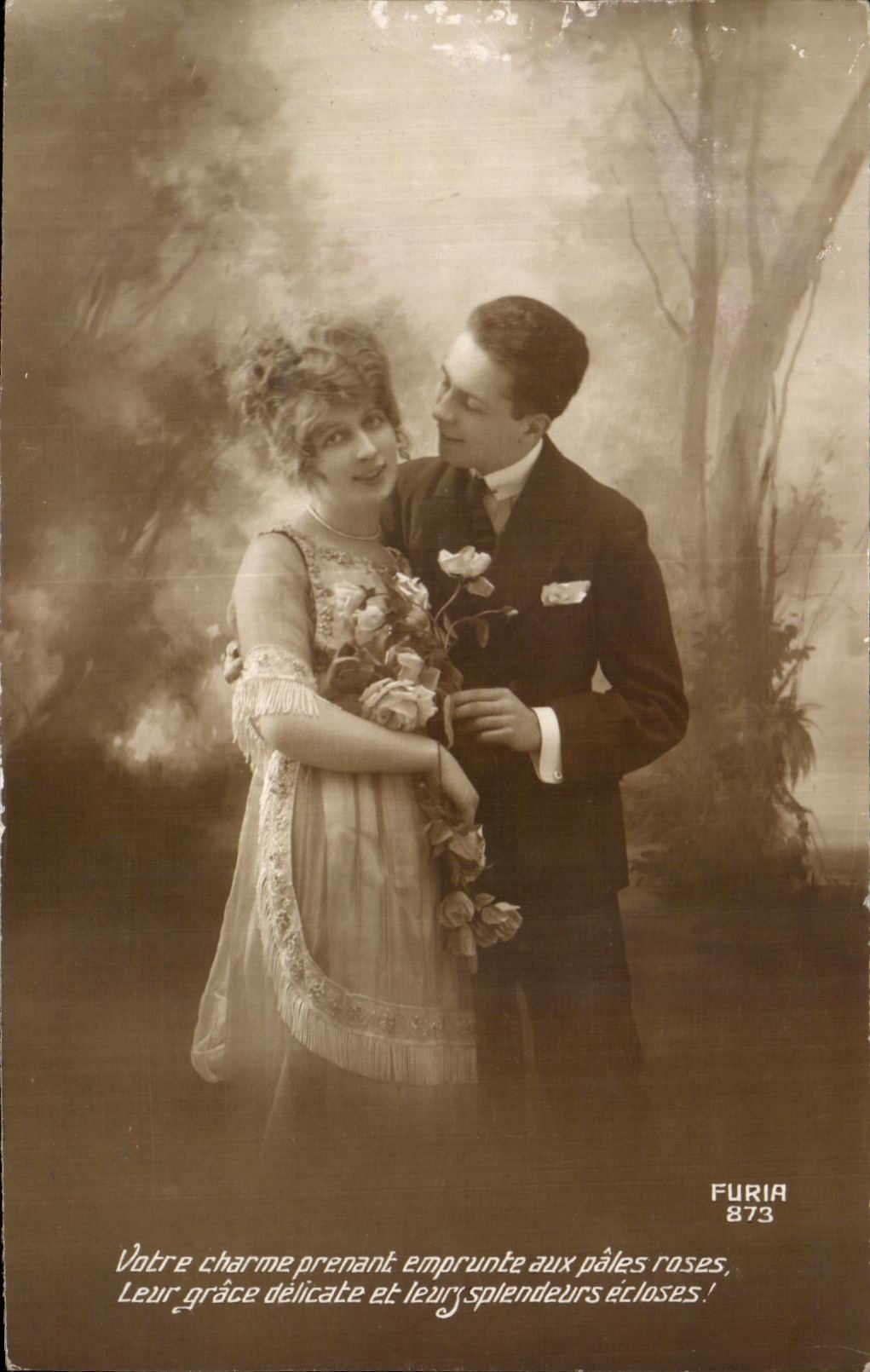 CPA Fantaisie Femme 