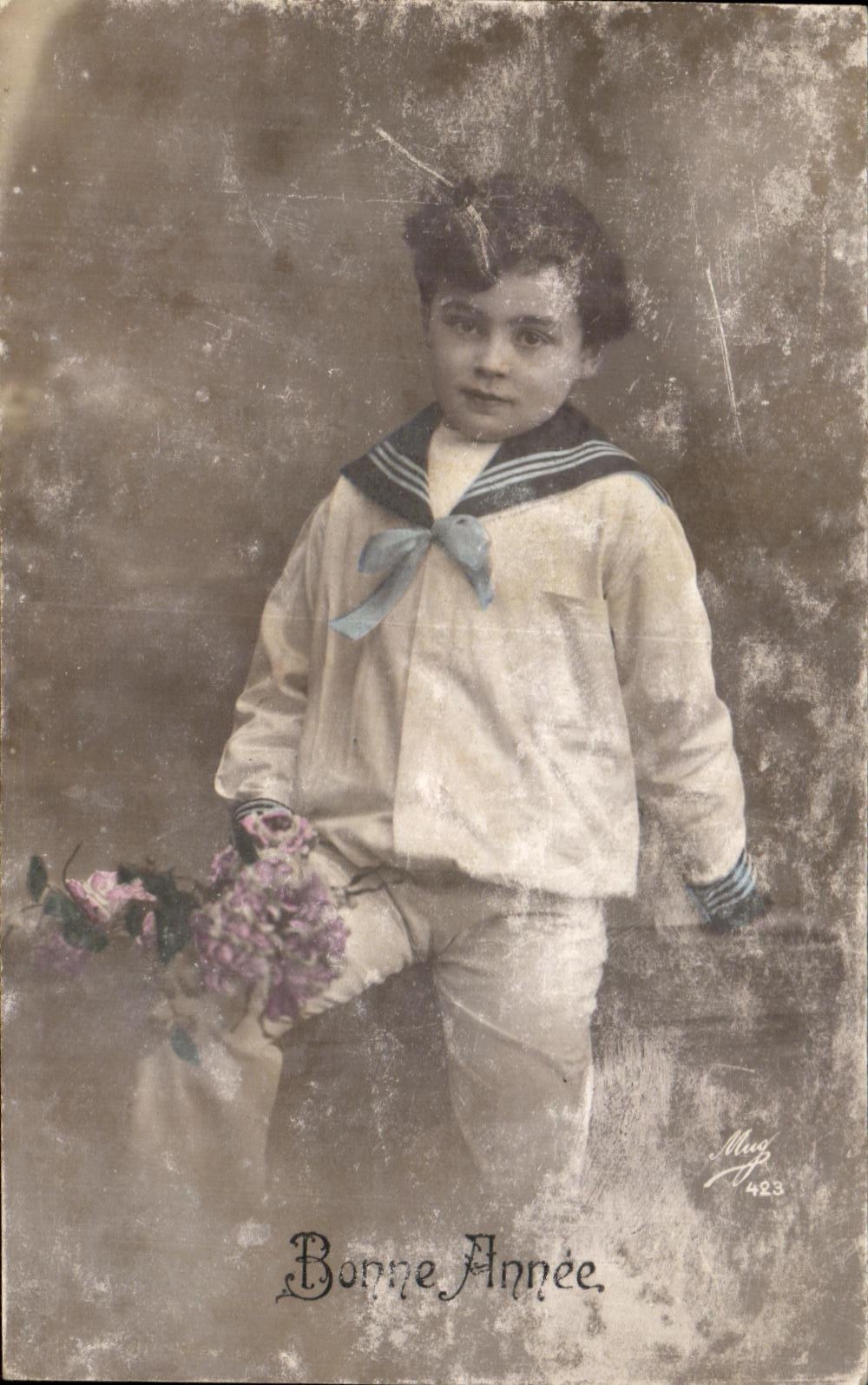 CPA Fantaisie Enfant Garcon