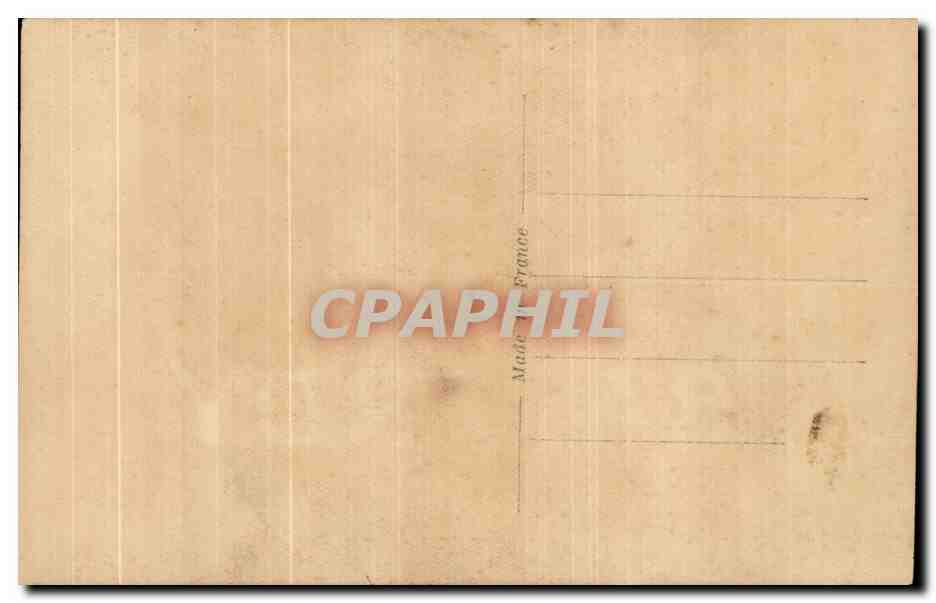 CPA Fantaisie Femme  — Verso