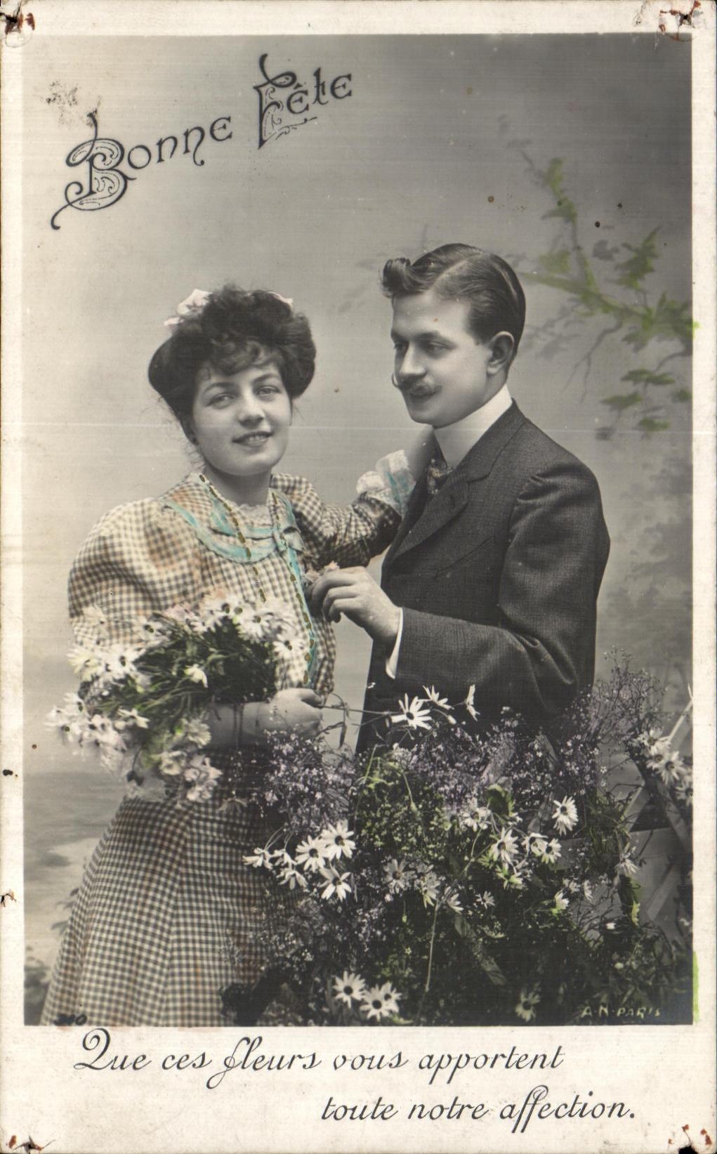 CPA Fantaisie Femme