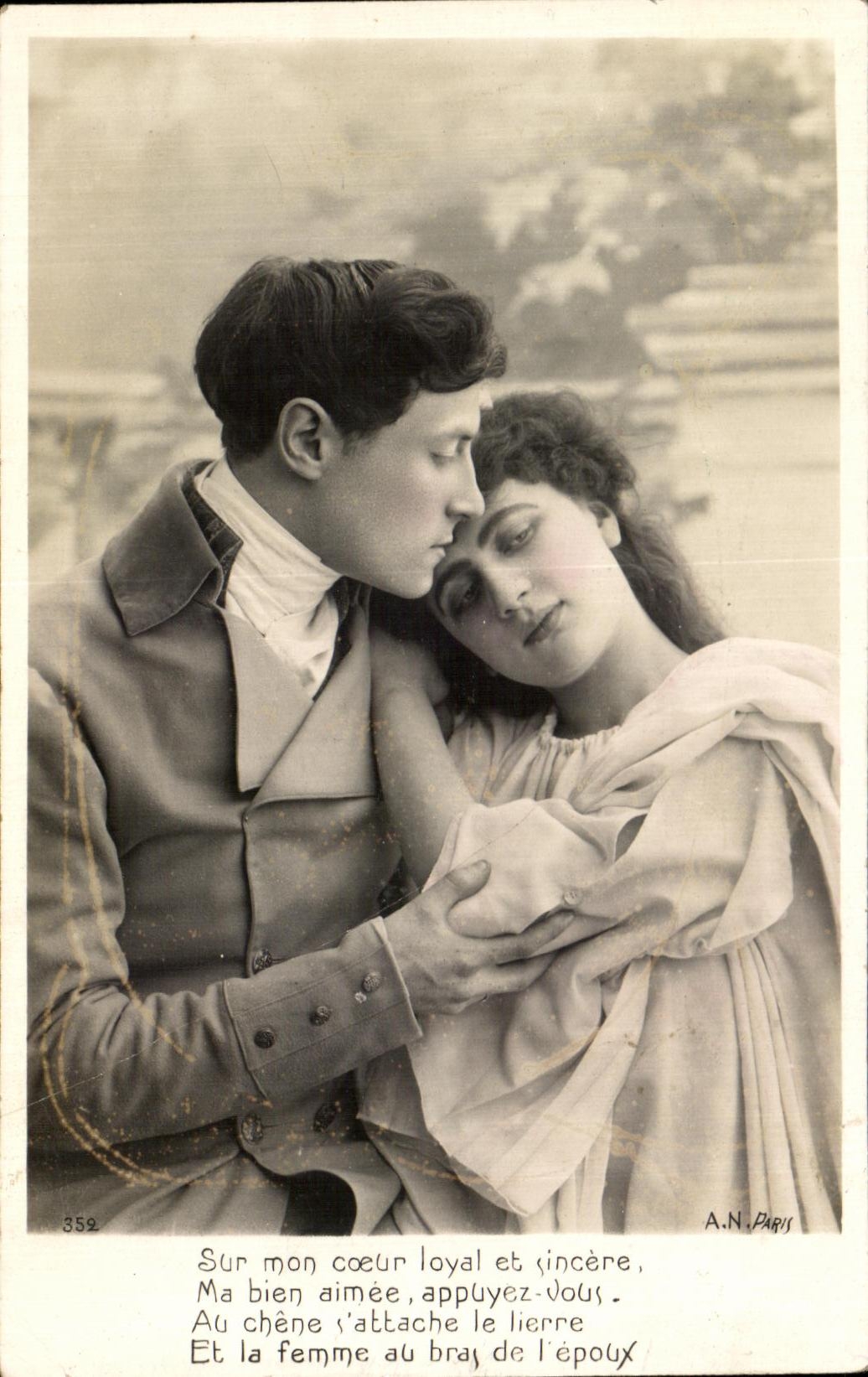 CPA Fantaisie Femme 
