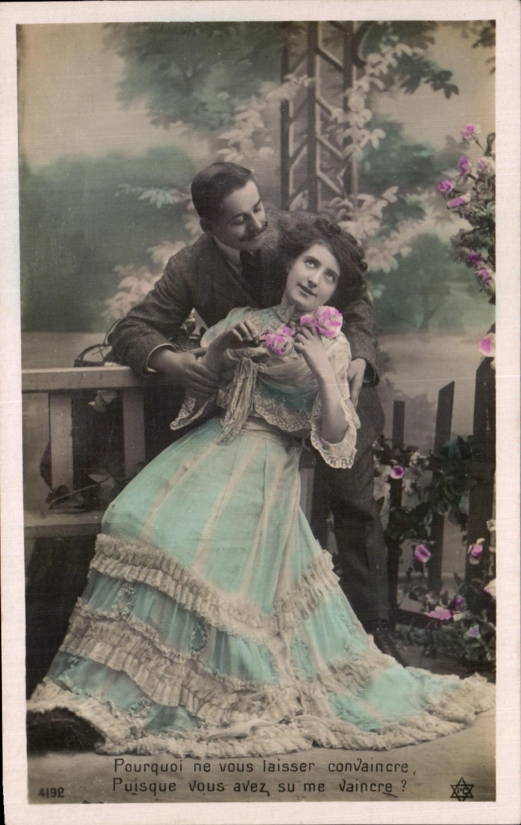 CPA Fantaisie Femme 