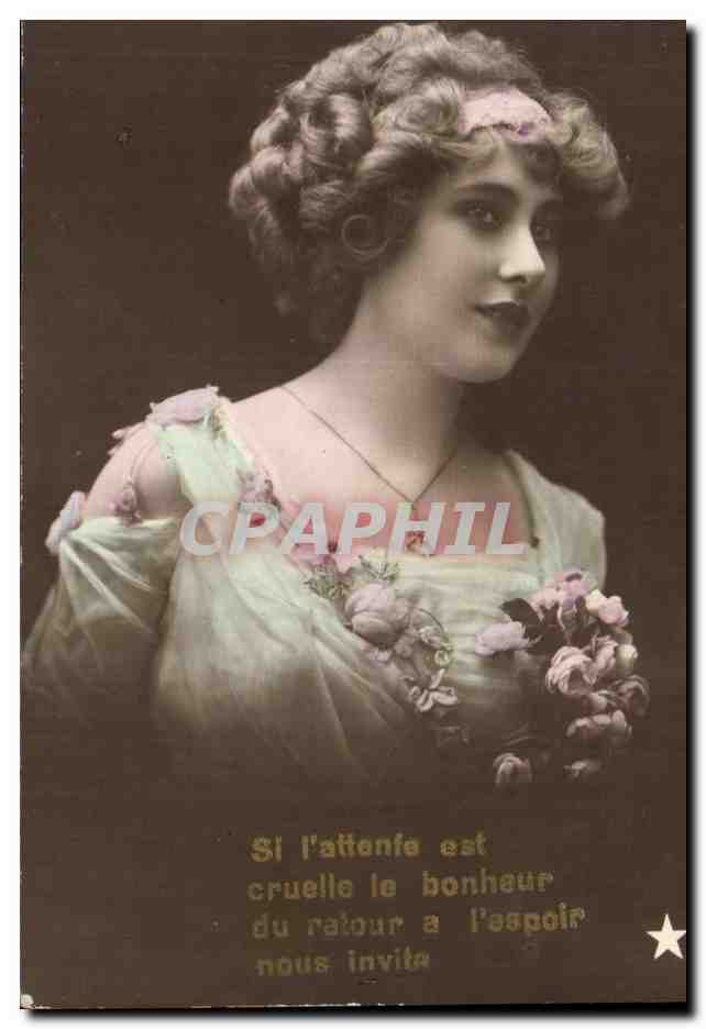 CPA Fantaisie Femme 