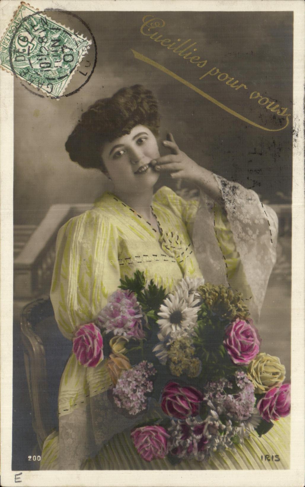 CPA Fantaisie Femme 
