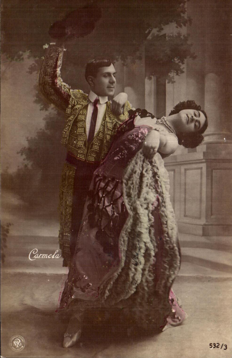 Danseurs de flamenco — scène de spectacle — NRG Carmela, n° 532/3