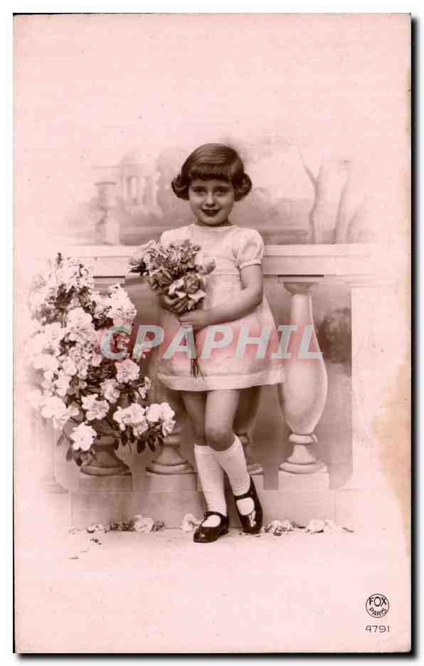 CPA Fantaisie Enfant Fillette 