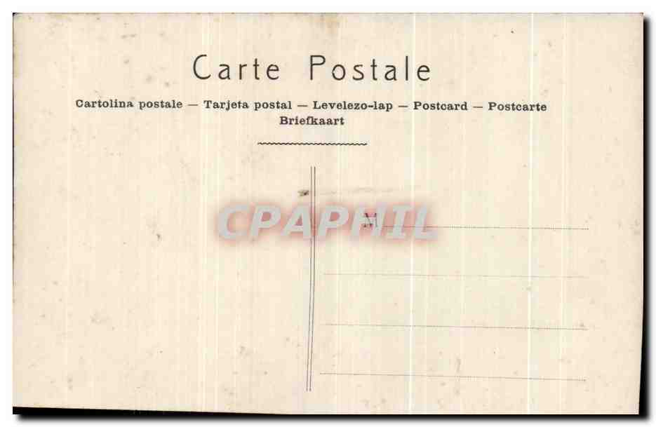 Jeune femme en robe longue tenant un panier de fleurs — JAK Paris 2192 — Rückseite