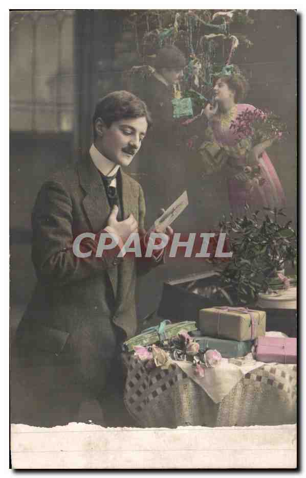 CPA Fantaisie Homme