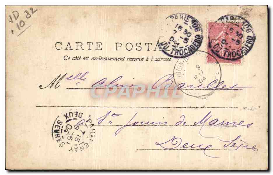 Pour cueillir des cerises — AS. — n°11 — Rückseite