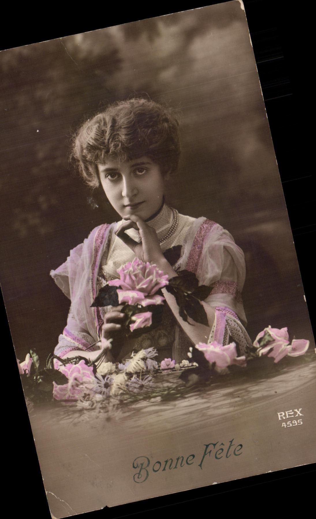 CPA Fantaisie Femme 