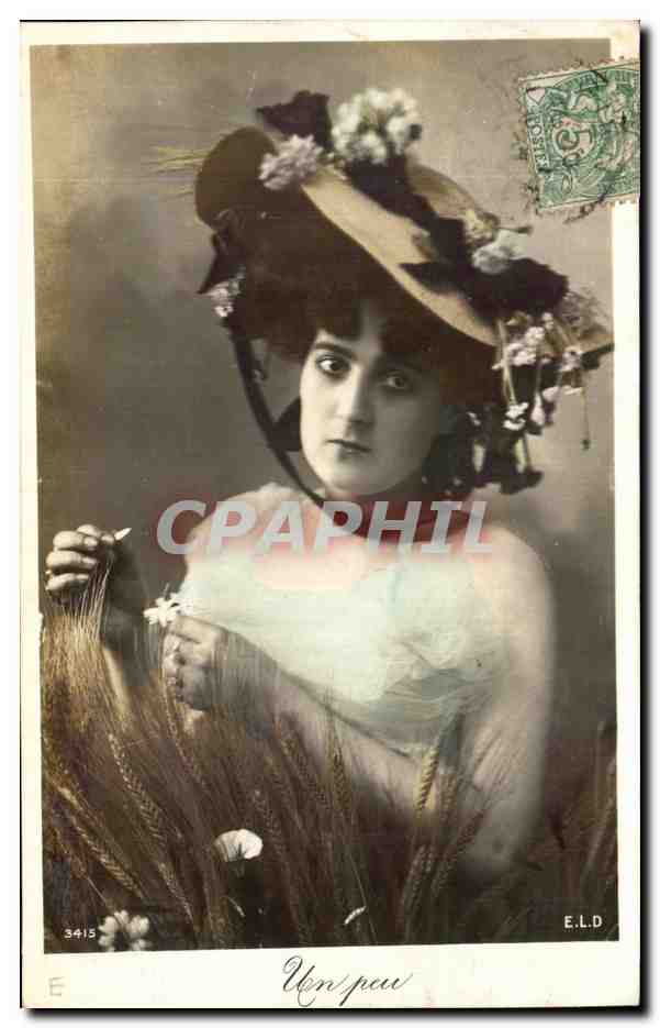 CPA Fantaisie Femme 