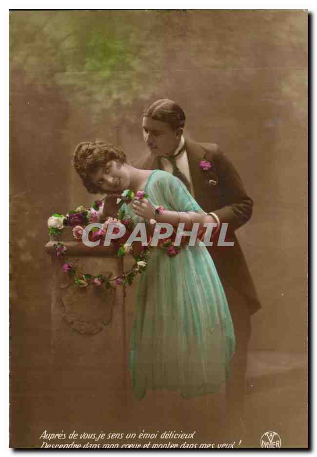 CPA Fantaisie Femme 