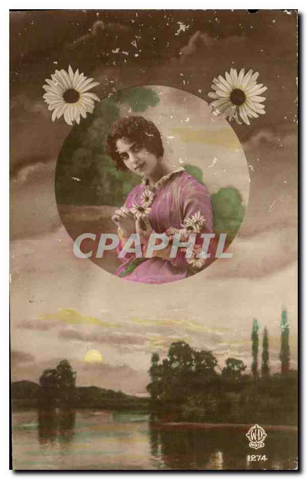 CPA Fantaisie Femme 