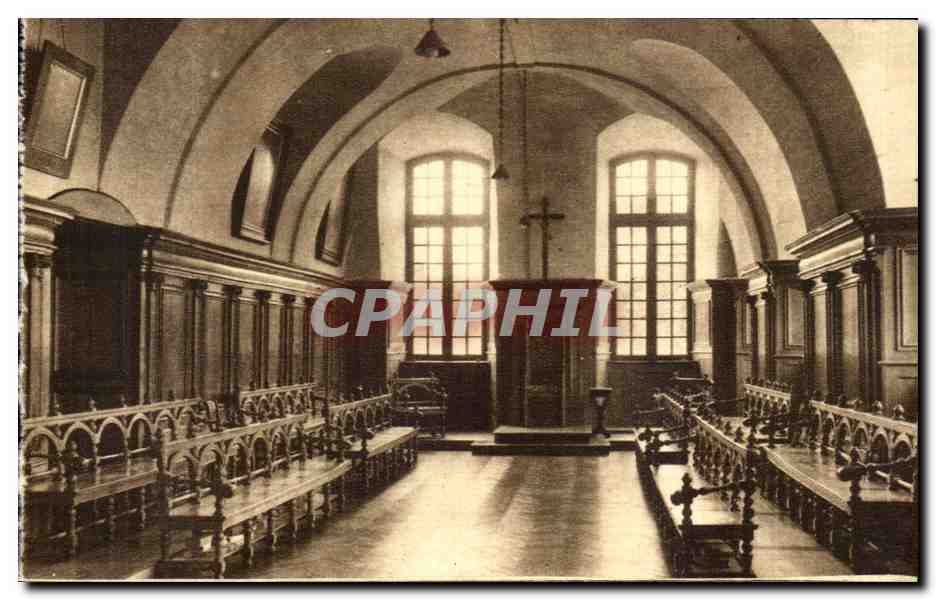 CPA Solesmes Abbaye Saint Pierre Le Chapitre