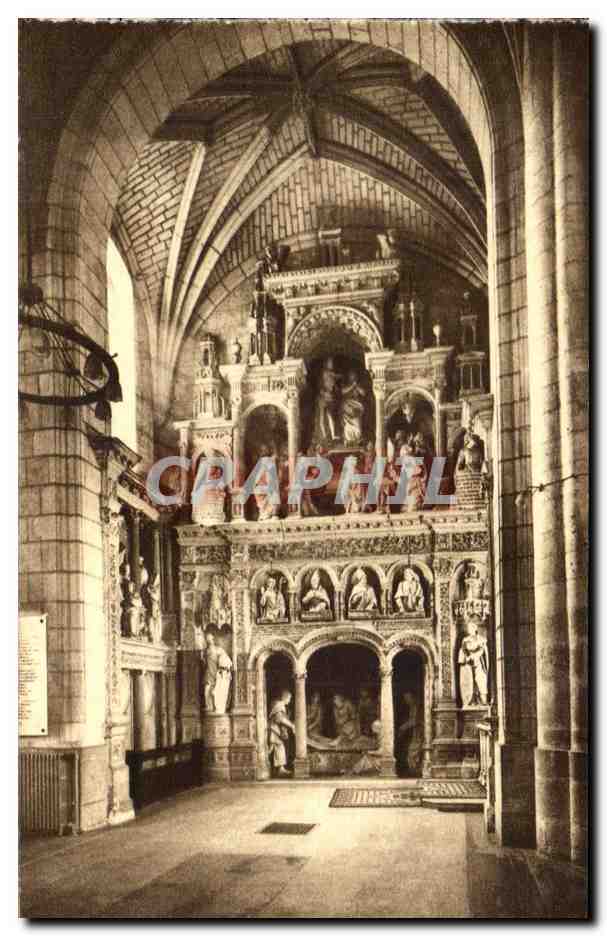 CPA Les Sainte De Solesmes La Chapelle De Notre Dame Transpet De Gauche