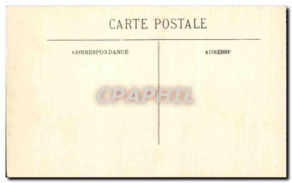 CPA Lourdes Vue Generale Du Pic Du Jer — Verso
