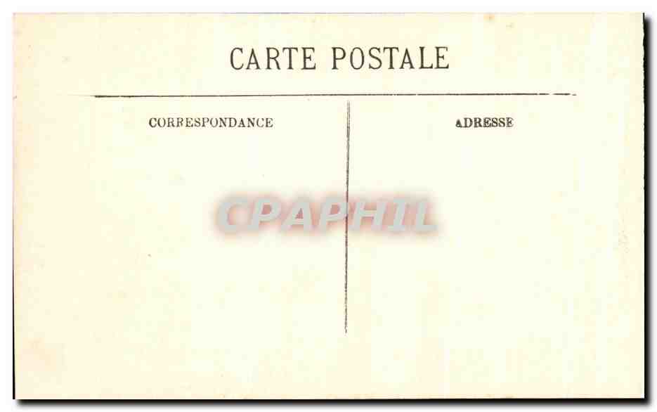 CPA Lourdes La grotte Les Robinets — Verso