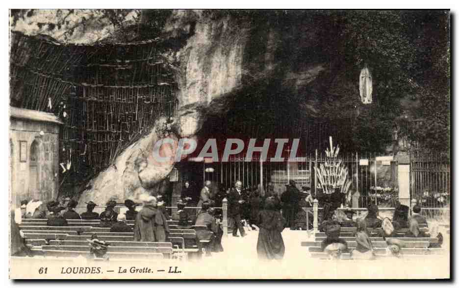 CPA Lourdes La grotte 