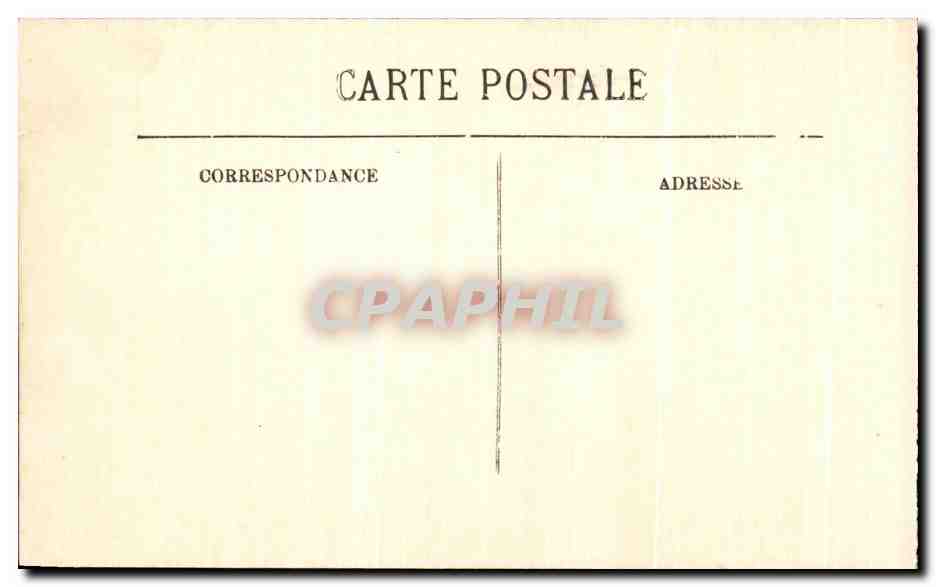 CPA Lourdes La grotte  — Verso