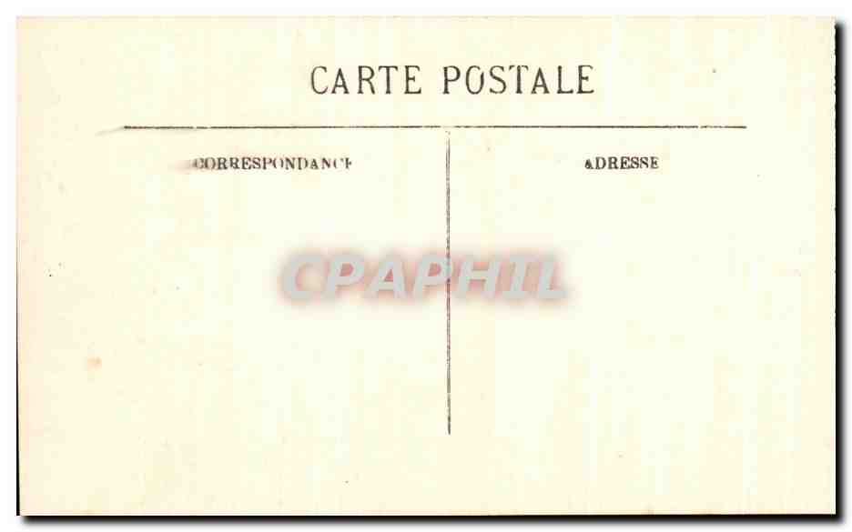 CPA Lourdes Le Calvaire La premiere station — Verso