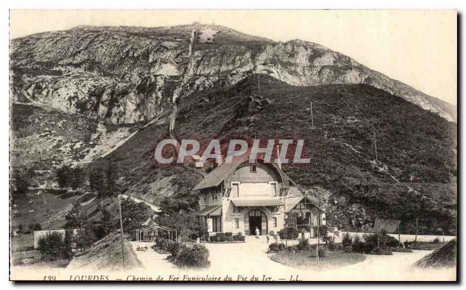 CPA Lourdes Chemin de Fer Funiculaire du Pic du Jer