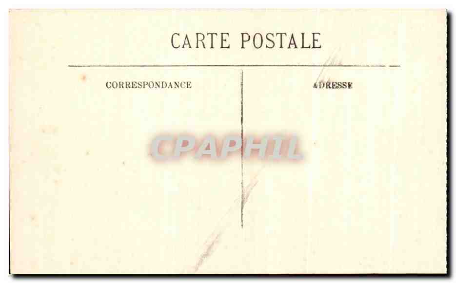 CPA Lourdes Chemin de Fer Funiculaire du Pic du Jer — Verso