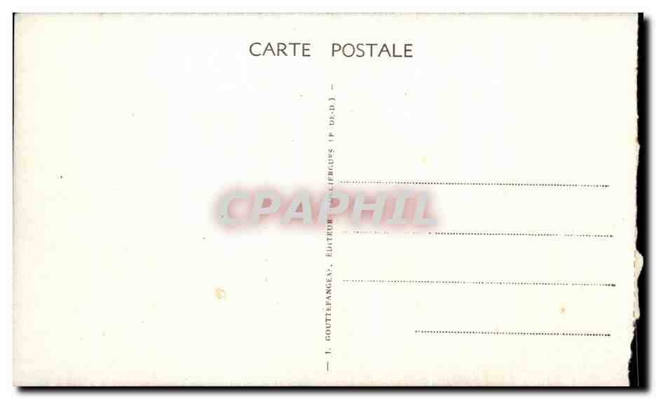 CPA Le Mont Dore Vue Generale — Verso
