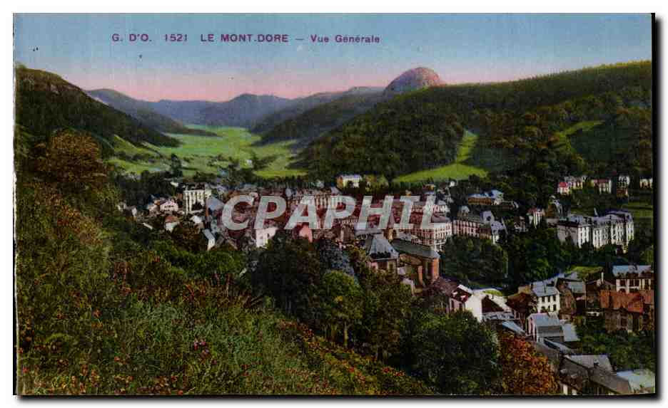 Le Mont-Dore — Vue Générale — G. D'O. 1521