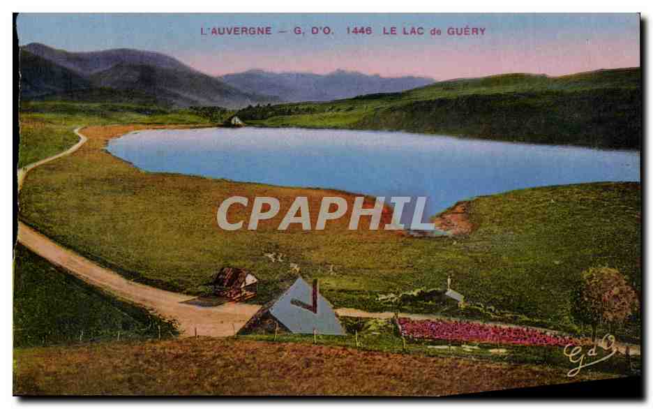 L'Auvergne — G. D'O. 1446 — Le Lac de Guéry