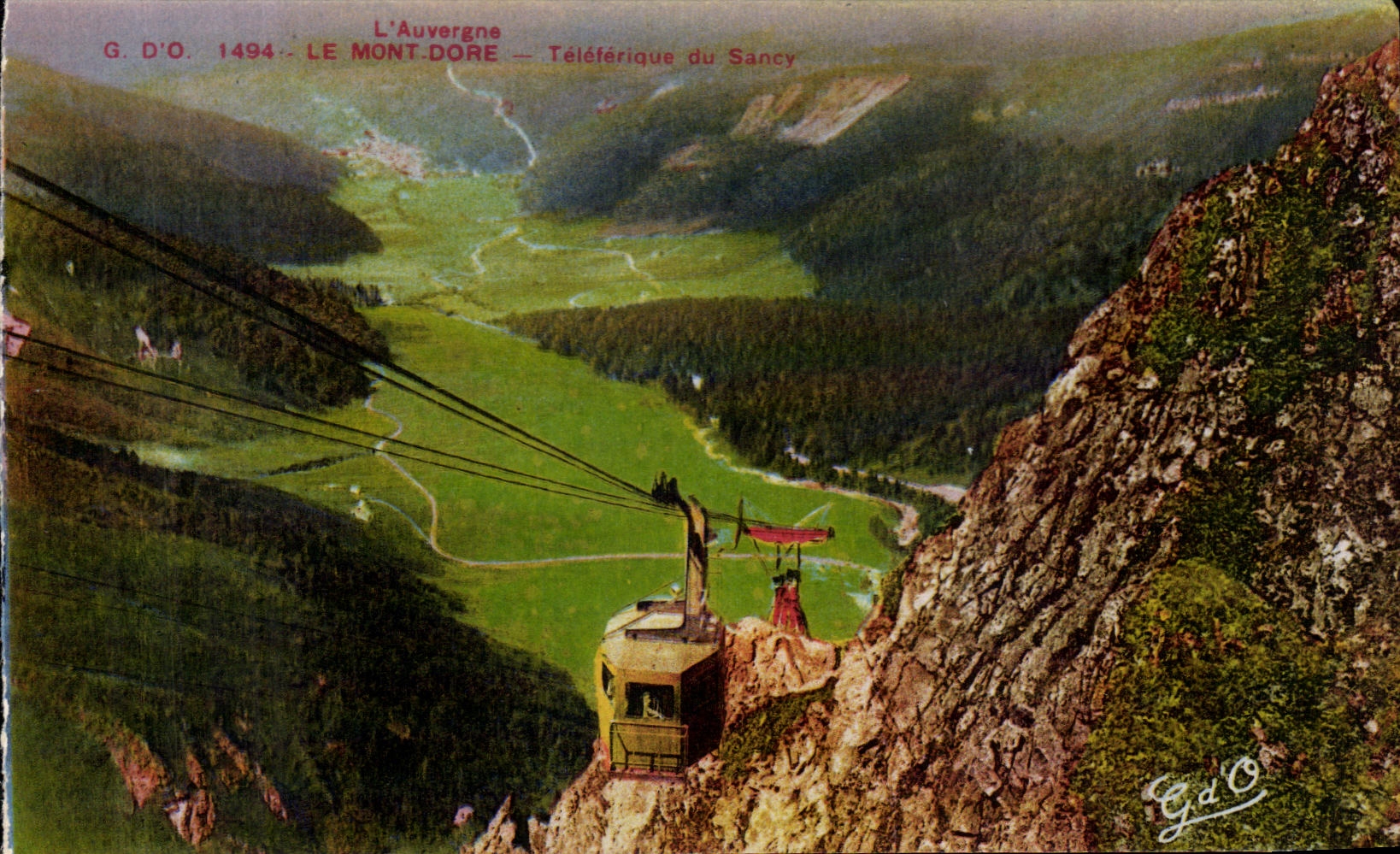 Le Mont-Dore — Téléphérique du Sancy — G. D'O. 1494