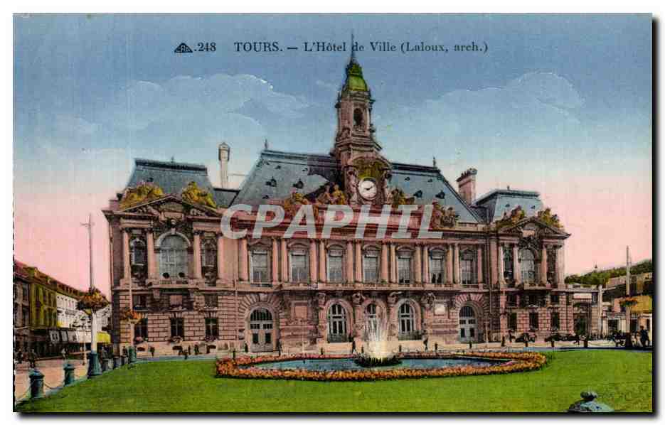 CPA Tours L'Hotel de Ville