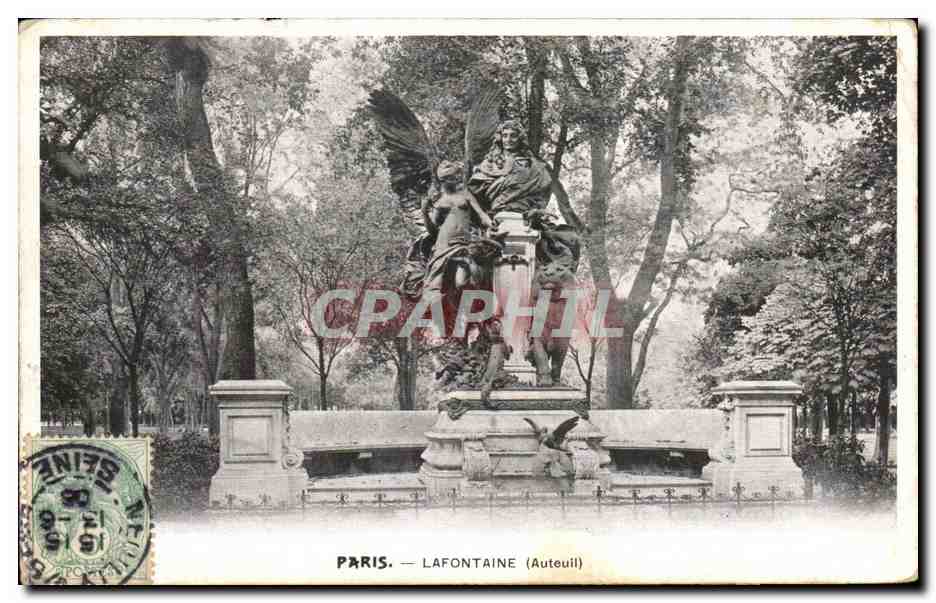 CPA Paris Lafontaine Auteuil Lion 