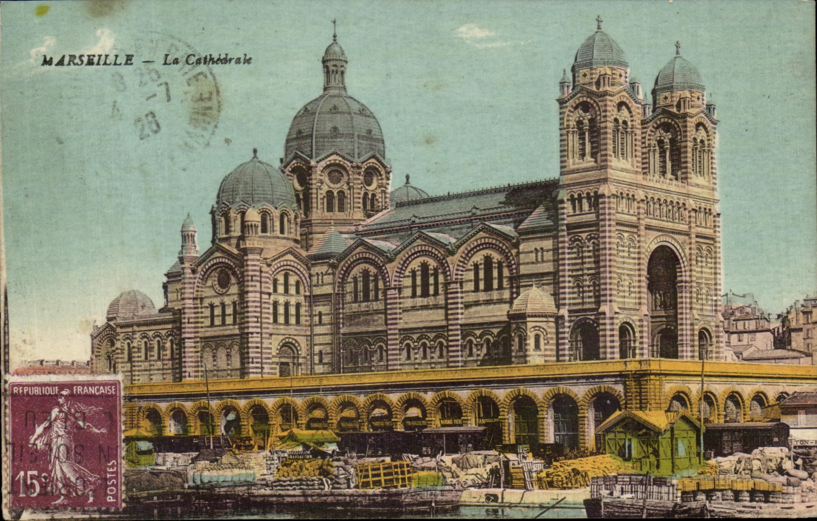 CPA Marseille La Cathedrale