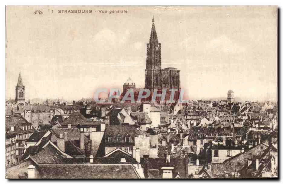 CPA Strasbours Vue generale