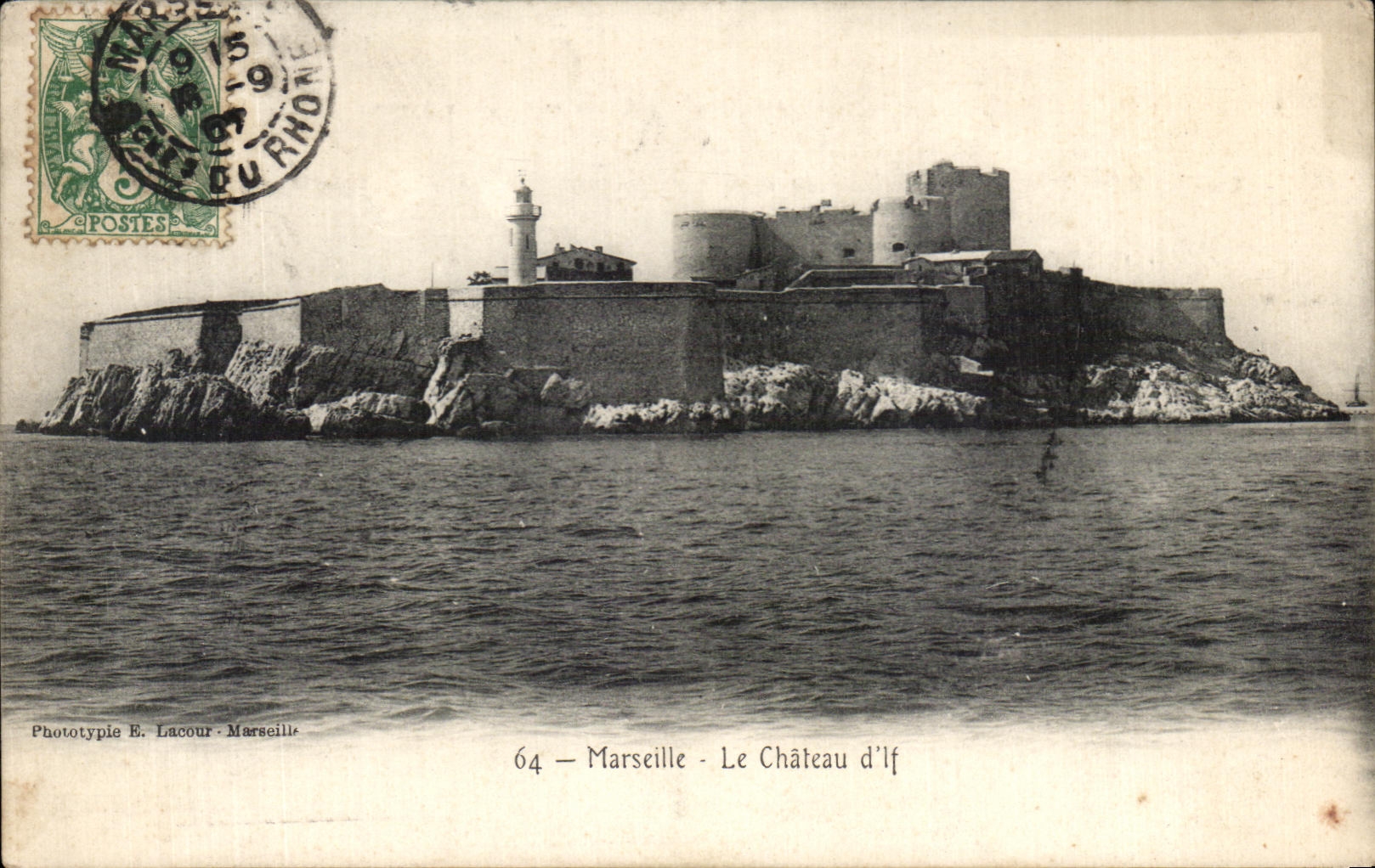 CPA Marseille Le Chateau D'lf