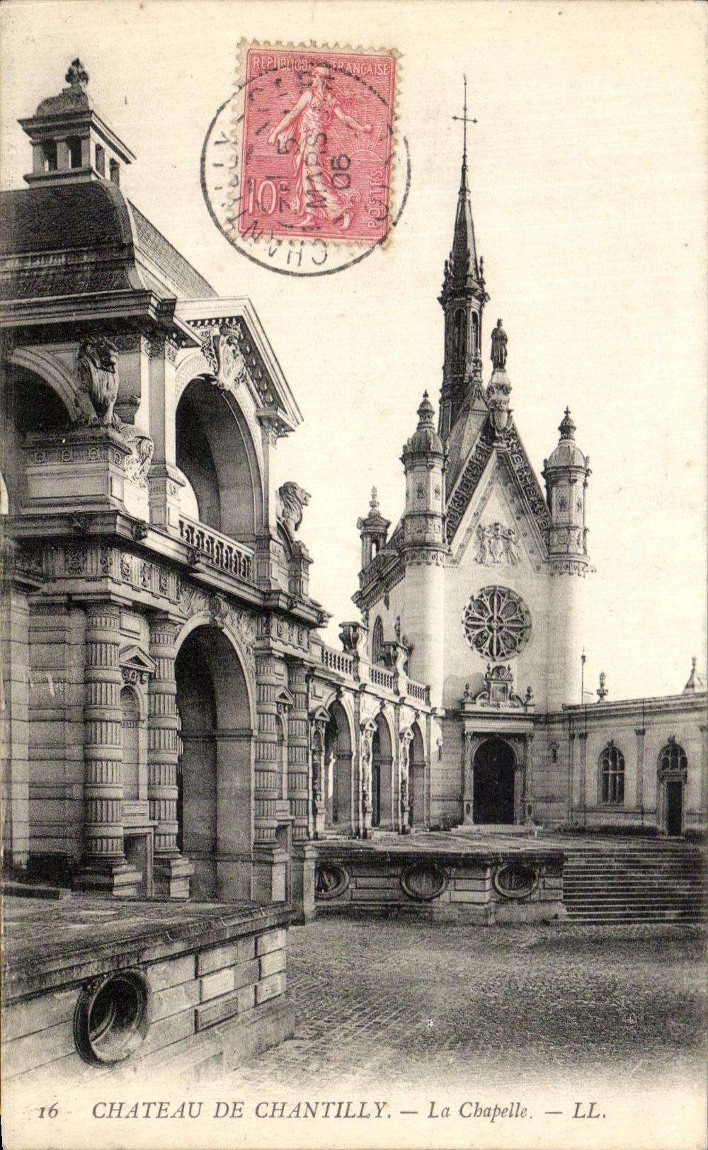 Château de Chantilly — La Chapelle — LL.