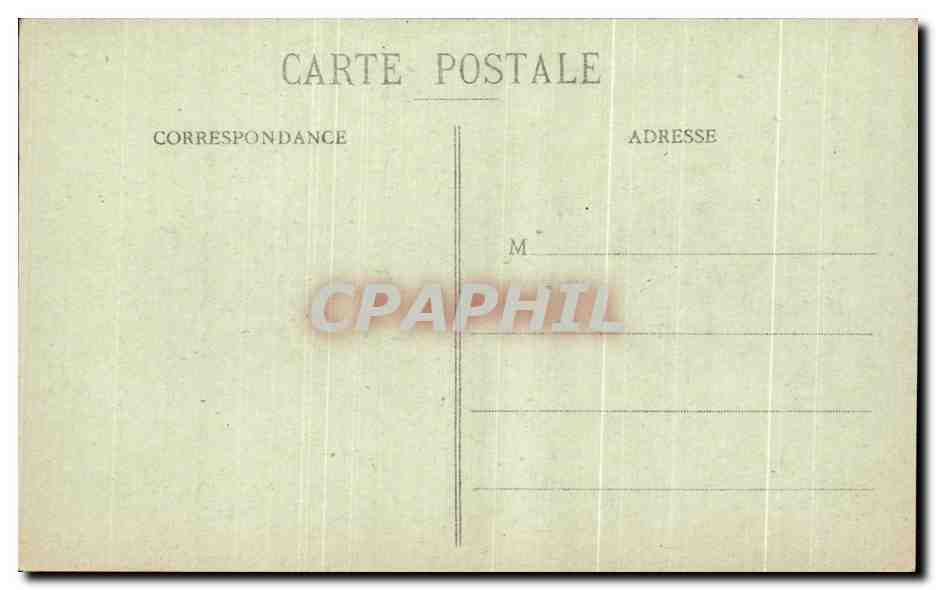 CPA Reproduction D'une Gravure Du Siecle Represensant La Statue De La Sainte Vierge — Rückseite