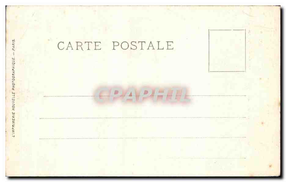 CPA Chantilly Musee Conde Portrail de Femme Moront — Verso