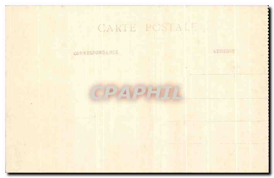 CPA La Grande Trappe Pres Mortague Facade Ouest De La Chocolaterie Donnant Sur La Cour d'honneur du monastere — Rückseite