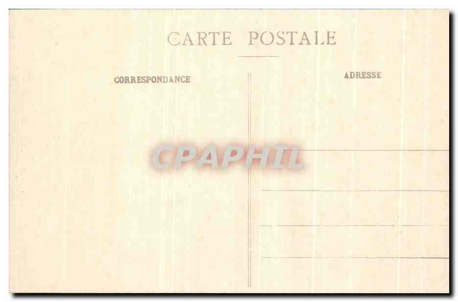 CPA La Grande Trappe Pres Mortagne Le Clocher A Gauche Les Cloitres — Rückseite