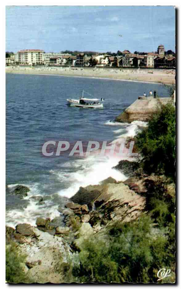 Vue de la plage de Ciboure à Saint-Jean-de-Luz — éditeur LUMICAP
