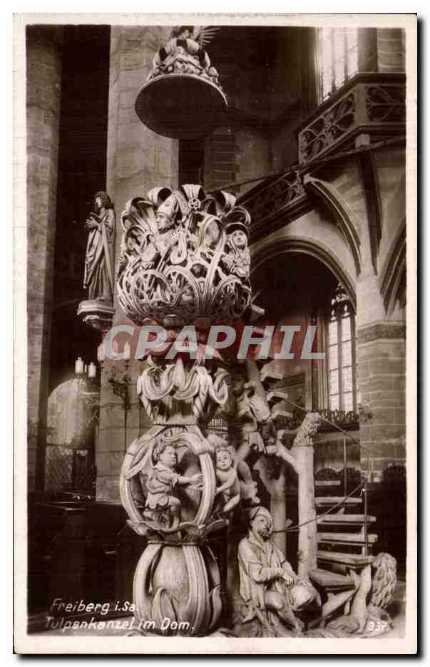 CPA Freiberg sa Tulpenkansel im Dom