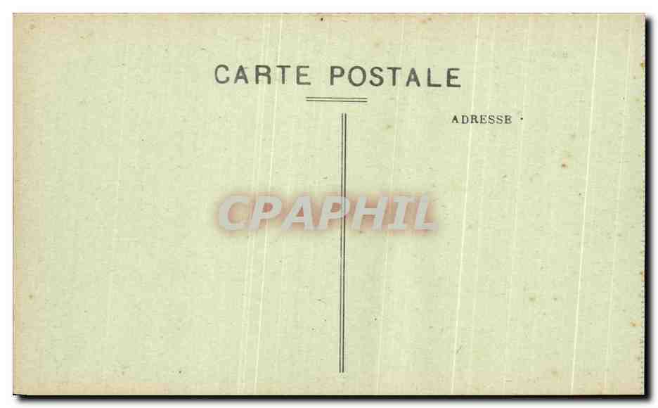 CPA Lourdes Le Chateau Fort — Verso