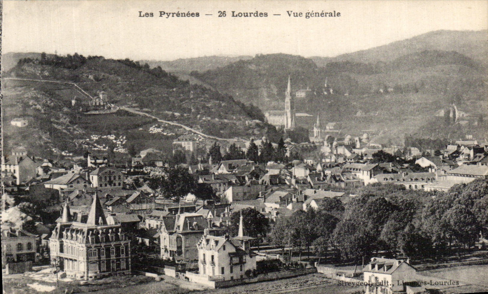 CPA Lourdes Vue Generale