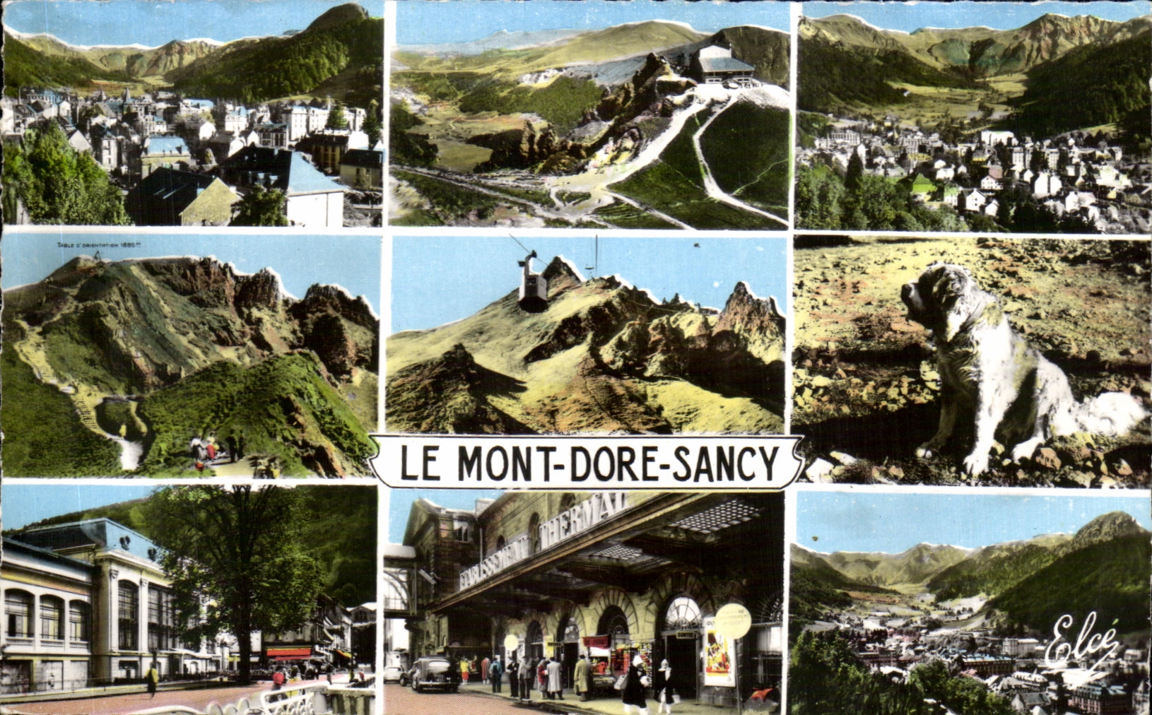 CPSM Le Mont Dore Sancy Vue Generale L'hotel